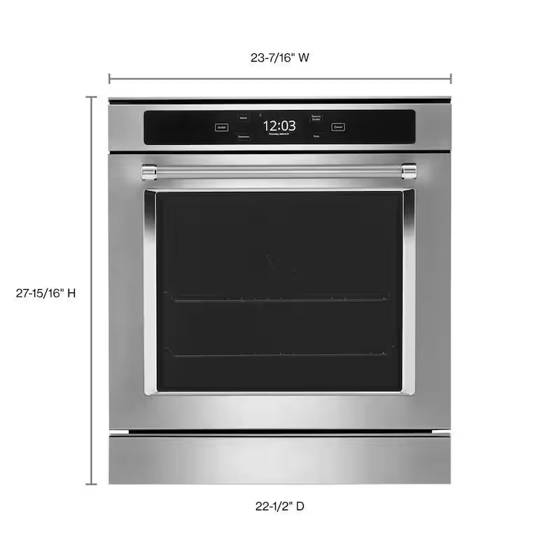 24 in. Electric Wall Oven Stainless Steel L741