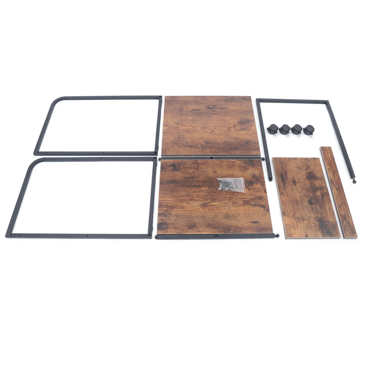 3-Tier Rolling Printer Stand with Storage Z2080