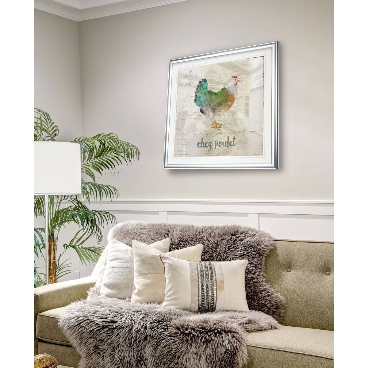 Framed Giclee Print 32 x 32 A69081