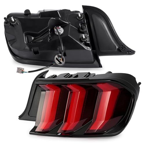 2015-2020 Ford Mustang LED Tail Lights Pair Set H63505