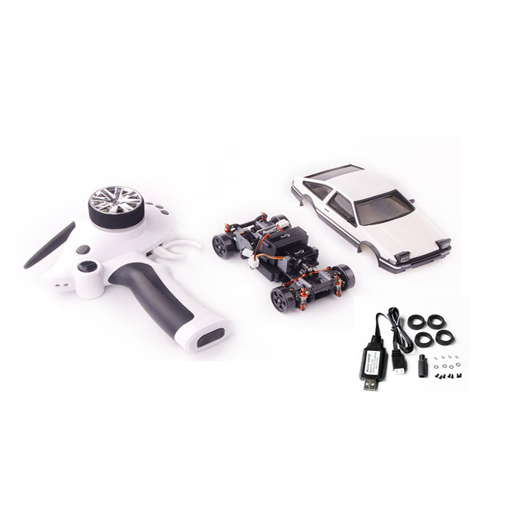 1/28 2.4g 4WD RC Car Touring Drift Vehicle Carbon Fiber Chassis B3955