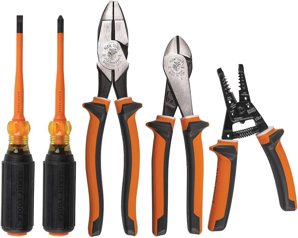 1000V Insulated Screwdriver and Pliers Tool Set J98145
