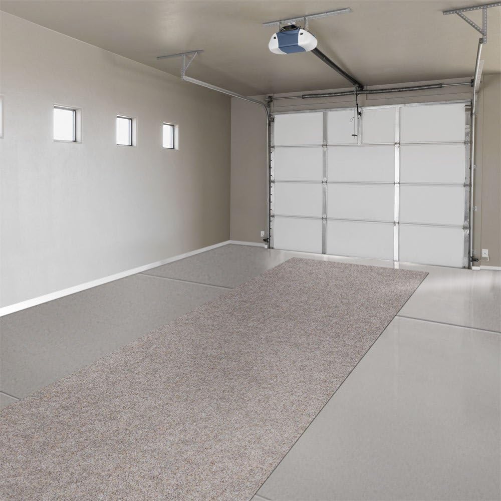 Indoor Outdoor Carpet with Rubber Marine Backing - Brown - 6 Feet x 30 Feet B44292