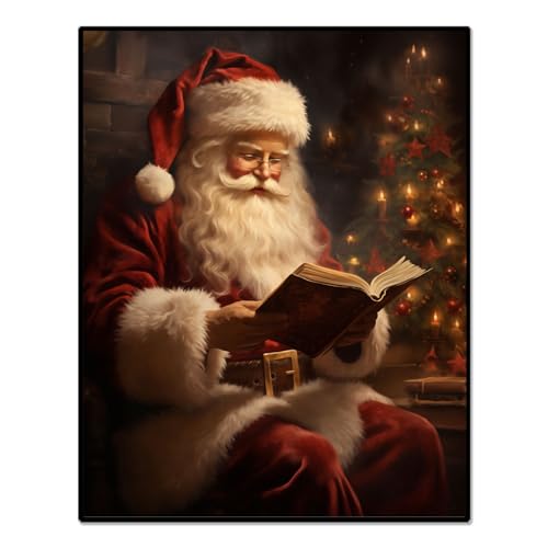 Vintage Christmas Wall Art Print 8x10inches Unframed K2679