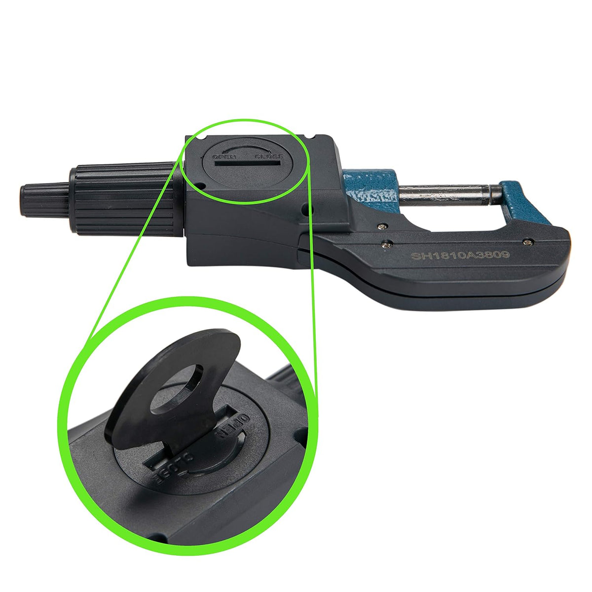 Digital Electronic Display Micrometer 0-1 / 0-25mm Gauge 0.00004 / 0.001mm Thickness Measuring Tools F406