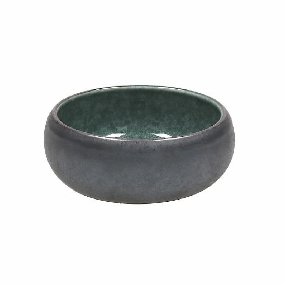 Bronze Teal Bowl 17 cm W6177