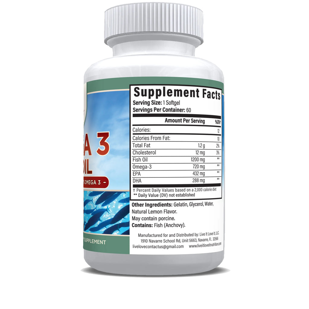 Omega 3 Fish Oil G197