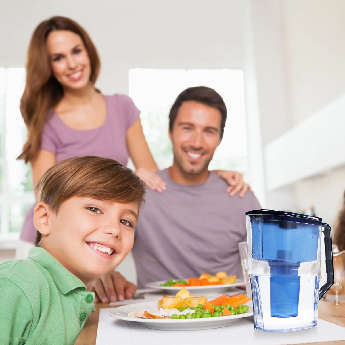 Alkaline Water Pitcher with Replaceable Filter V258