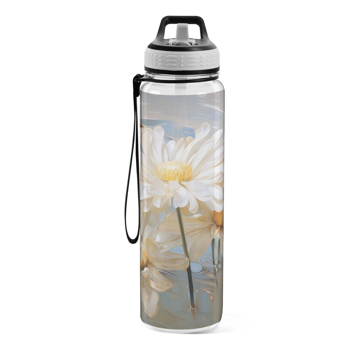 Clear Tritan 32oz Water Bottle with Straw N433890