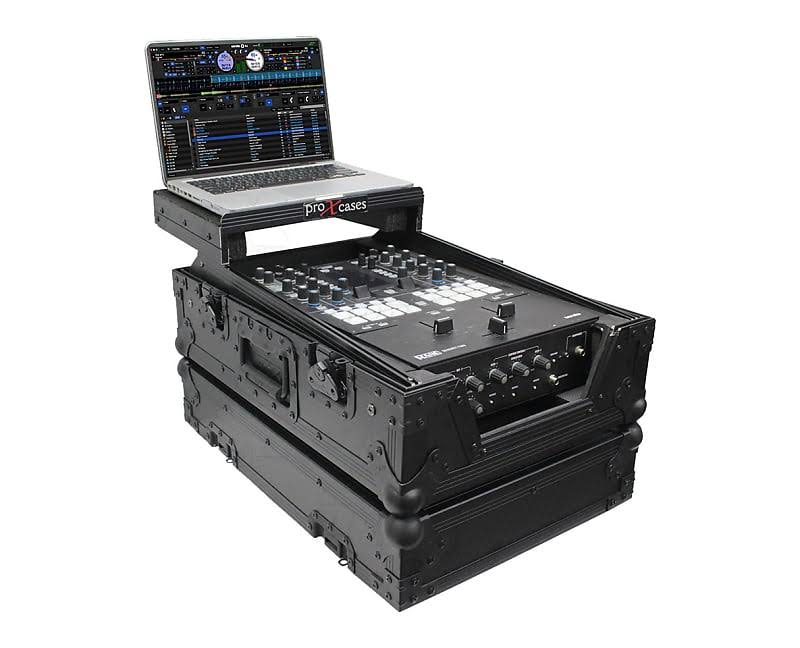DJ Mixer Case with Laptop Shelf Z2711