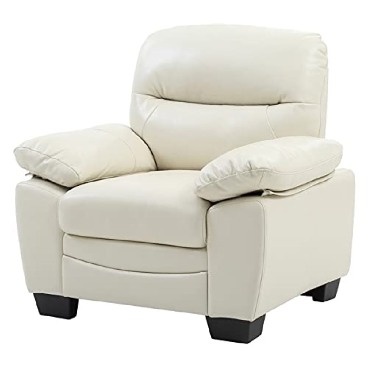 Faux Leather Chair in Pearl R648402
