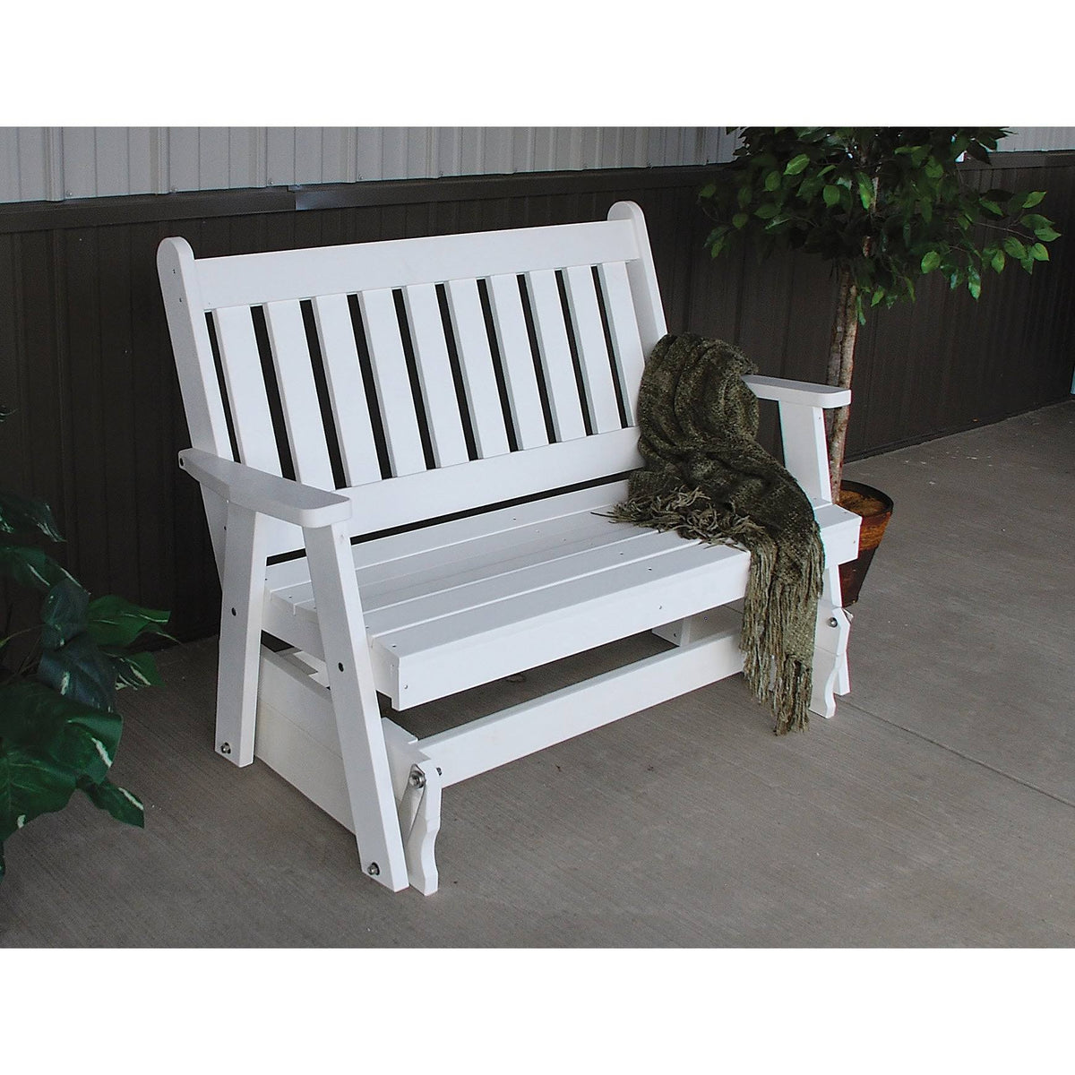 Dark Gray Traditional English Glider Y2026
