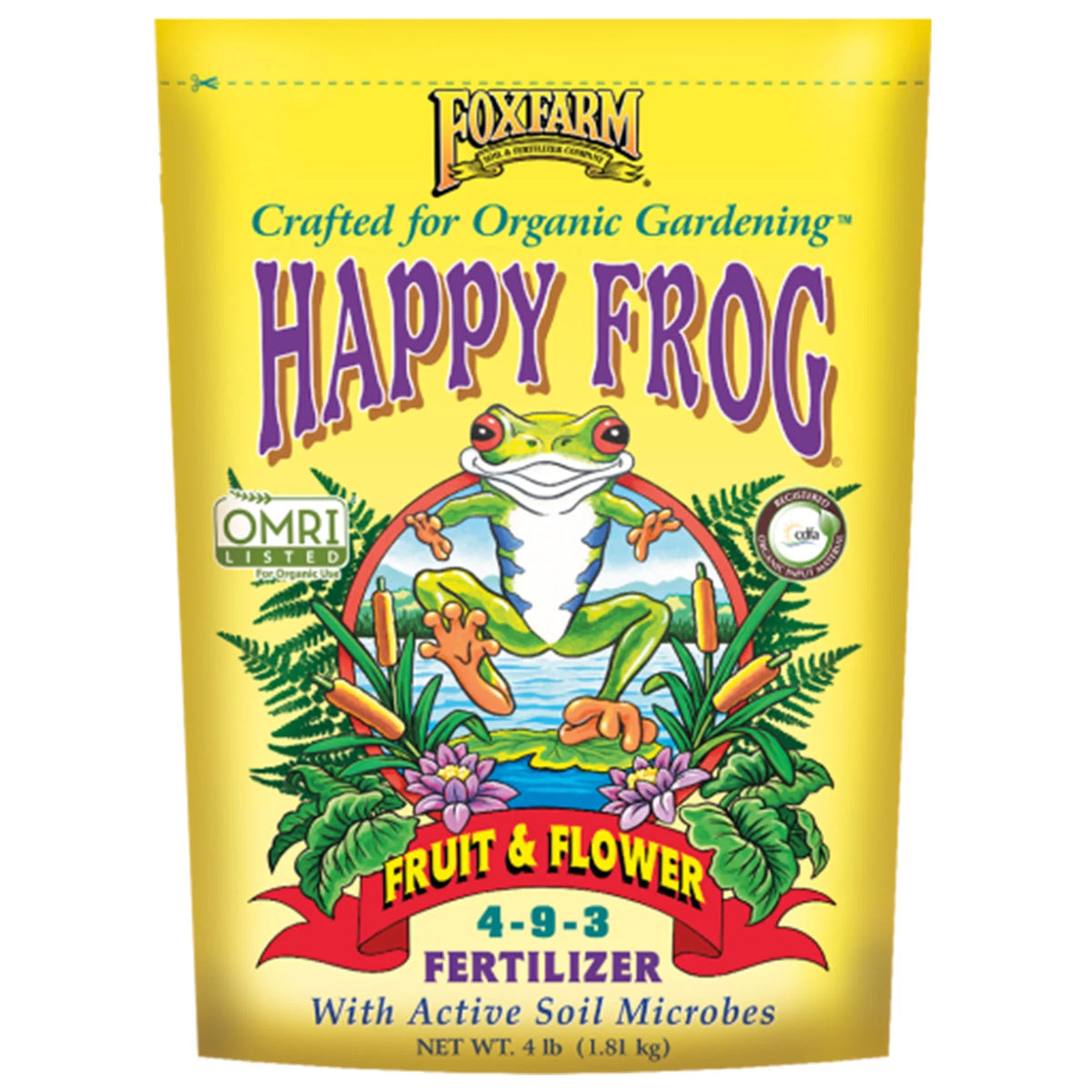 4 Pound Organic Fruit & Flower Fertilizer U950