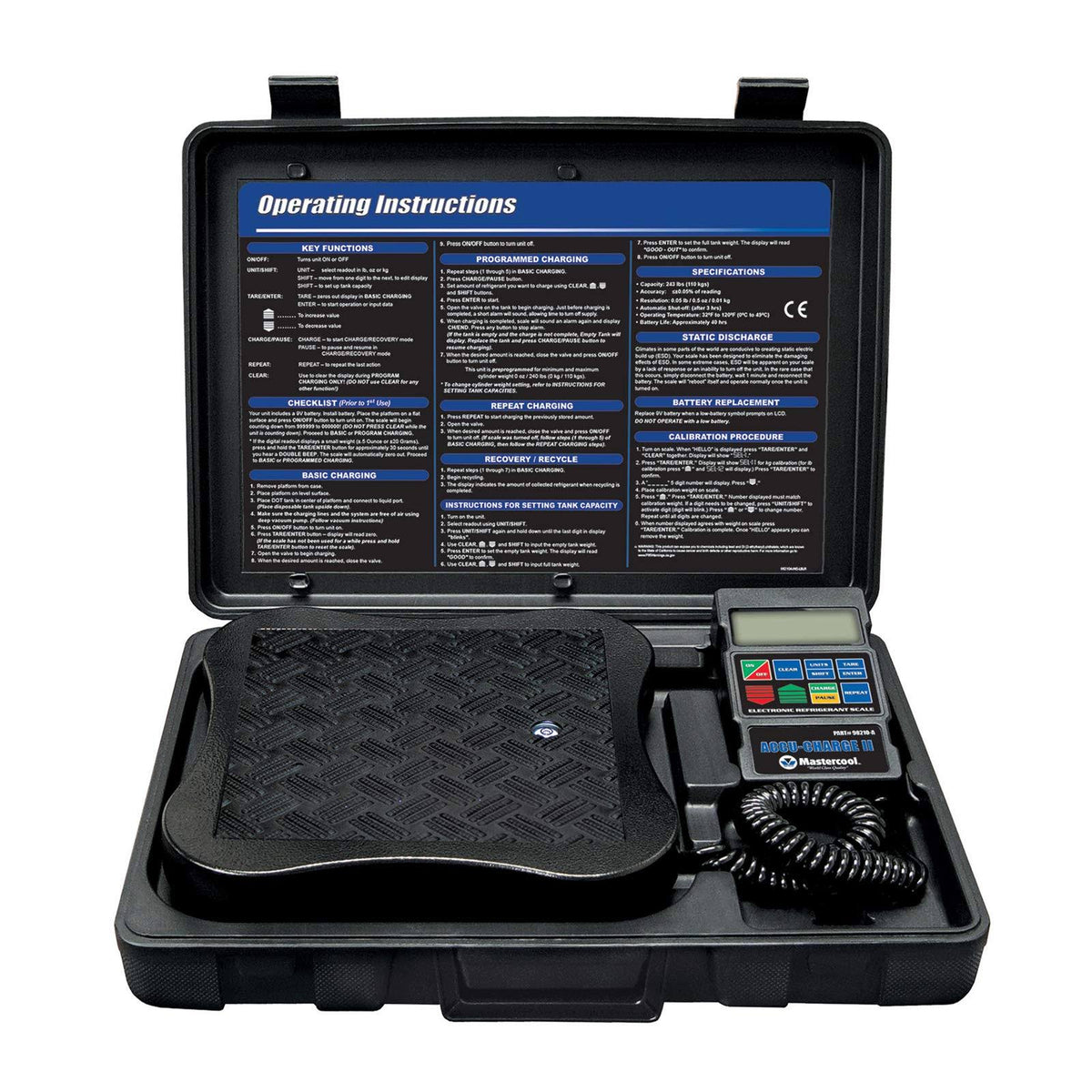 Electronic Refrigerant Scale B80802