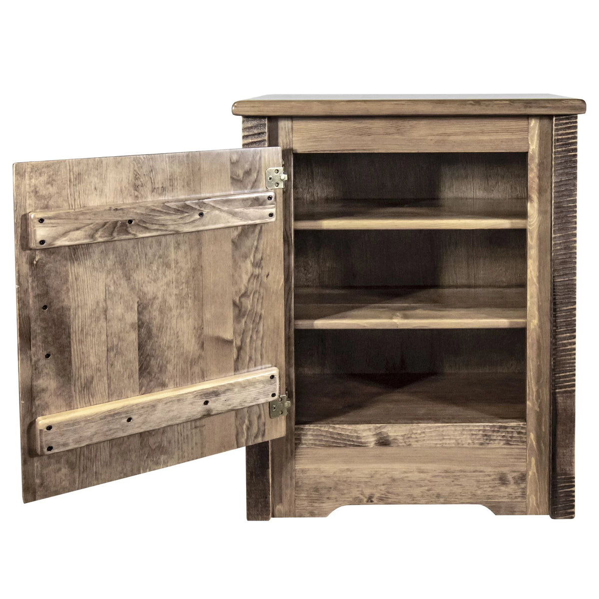 Accent Cabinet with Laser Engraved Elk Design M55183