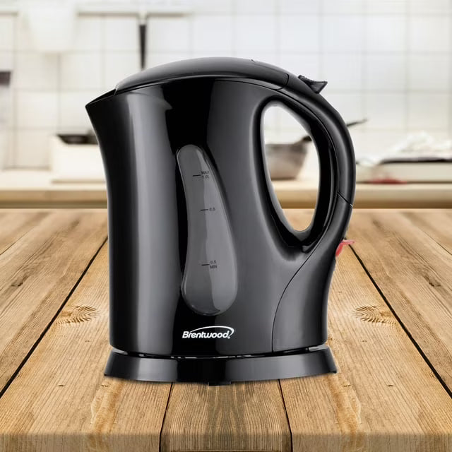 Black Cordless Electric Kettle Q9827
