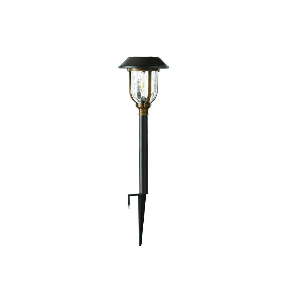 Bronze and Brass LED Diecast Landscape Pathway Light Set (4-Pack) I478