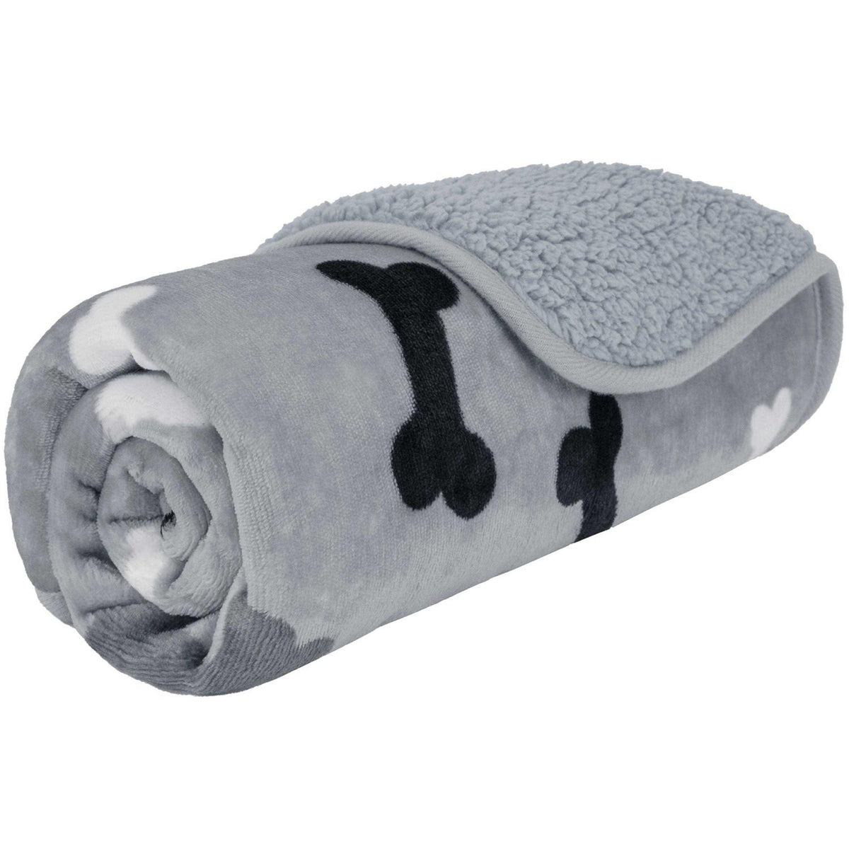 Waterproof Sherpa Fleece Pet Blanket D48289