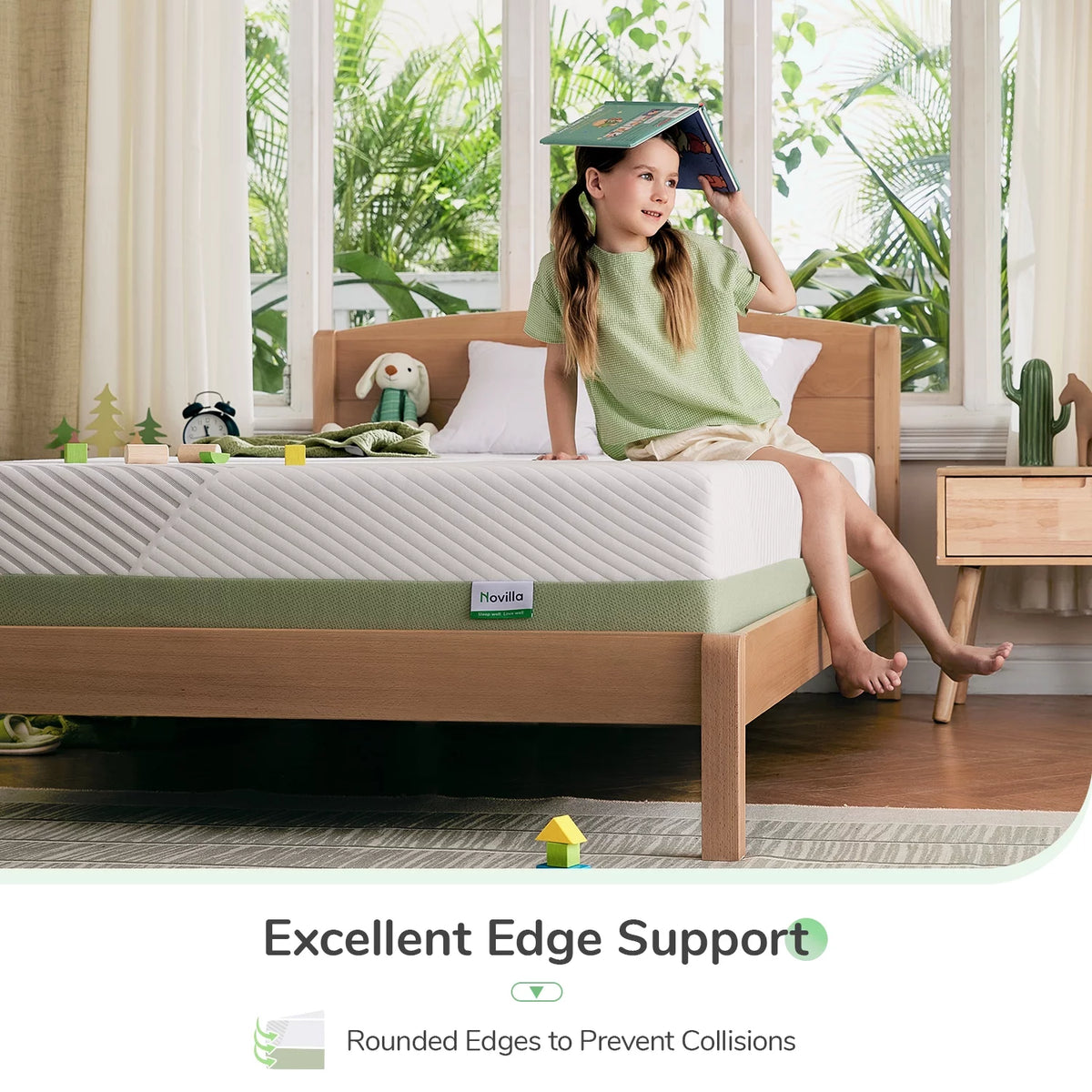 Twin 6 inch Gel Memory Foam Mattress I97097