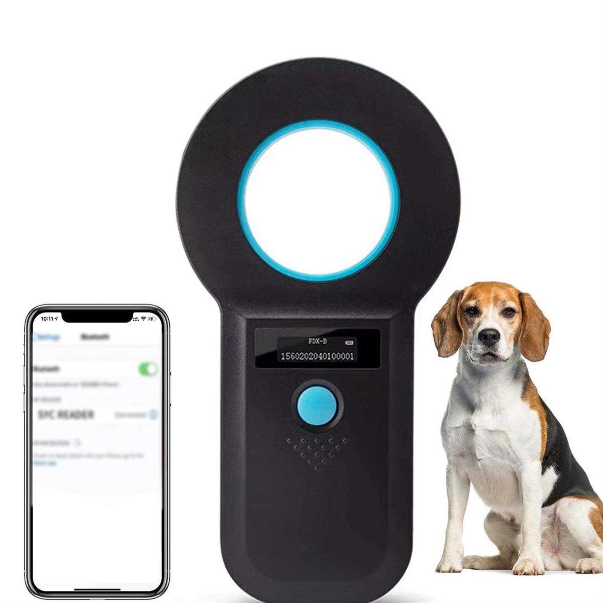 Pet Microchip Scanner Tag Reader N19818