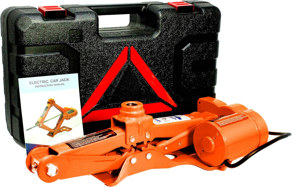 3-Ton Scissor Tire Jack Kit with Carrying Case Pack of 2 O344482
