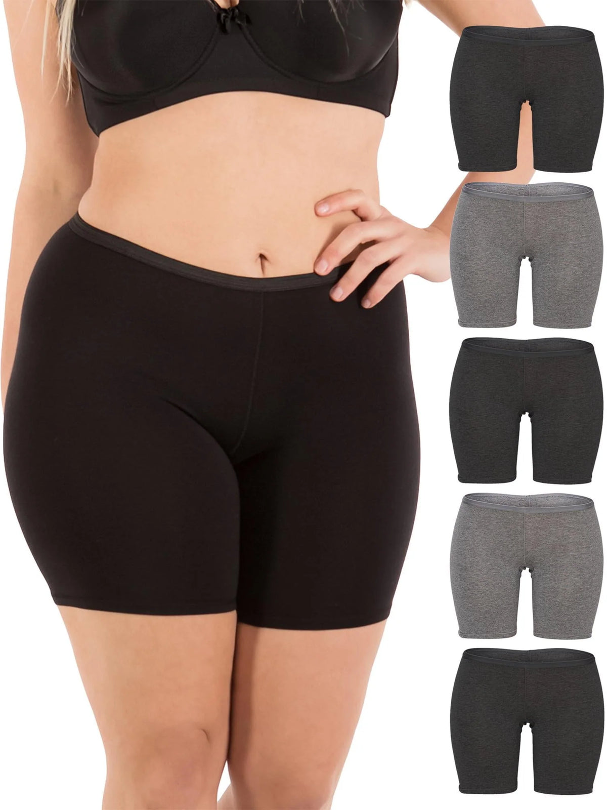 Cotton Boxer Briefs Underwear Multi-Pack M381567
