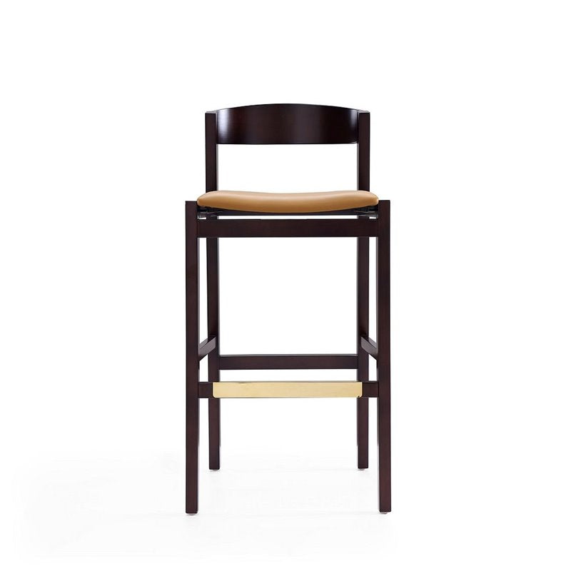Faux Leather Barstool Set of 2 S616614