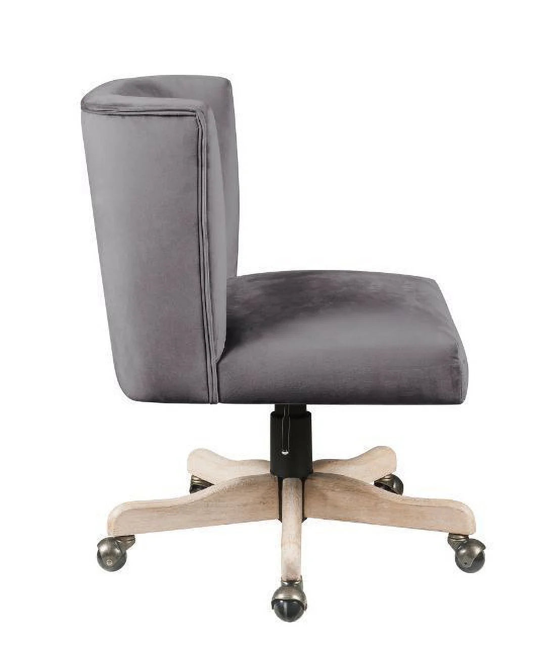Grey Velvet Office Chair S232208