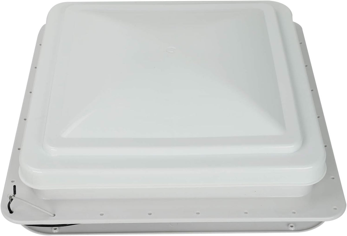 14 RV Roof Vent with 12V Fan White Lid M10776