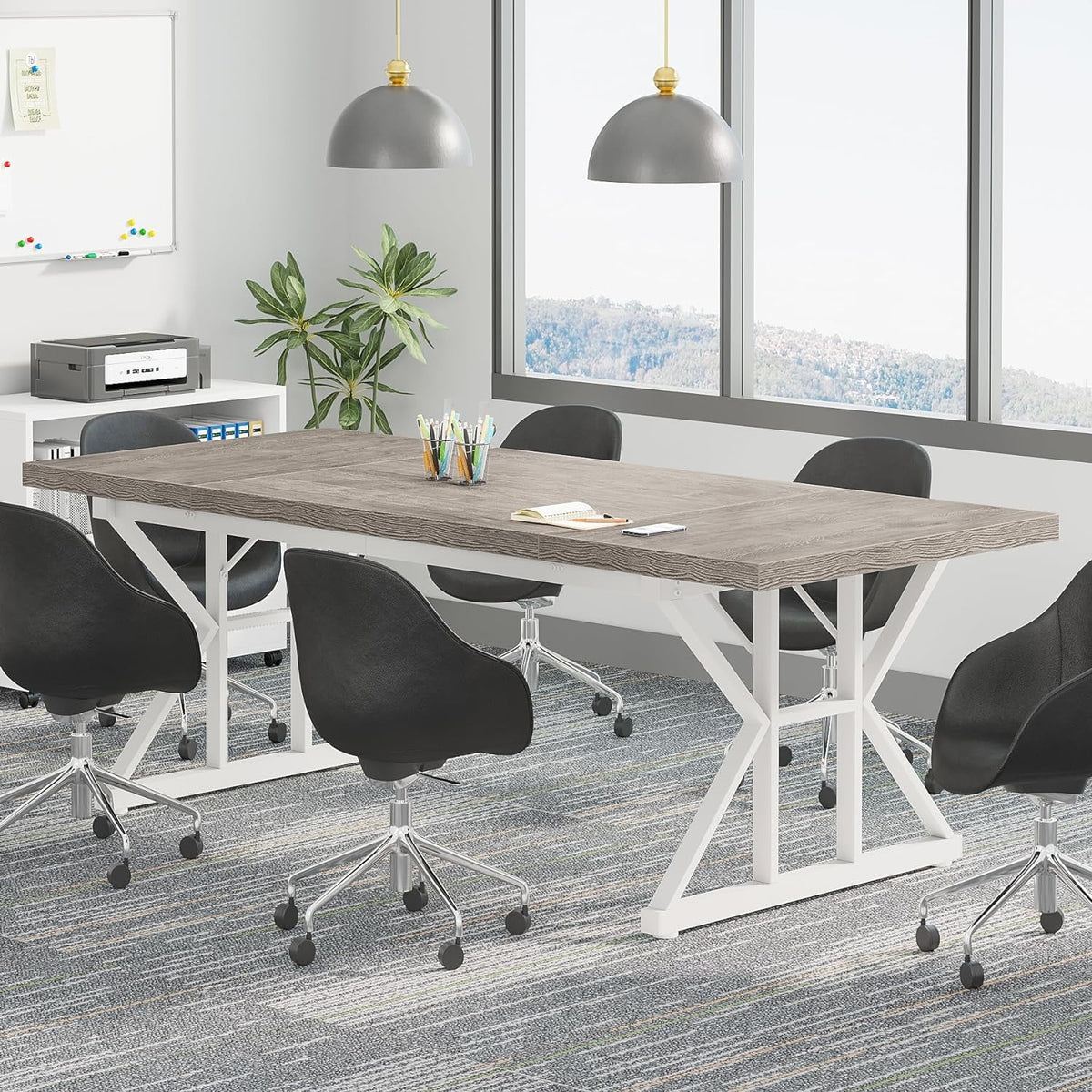 6FT Rectangle Wood Conference Table R823