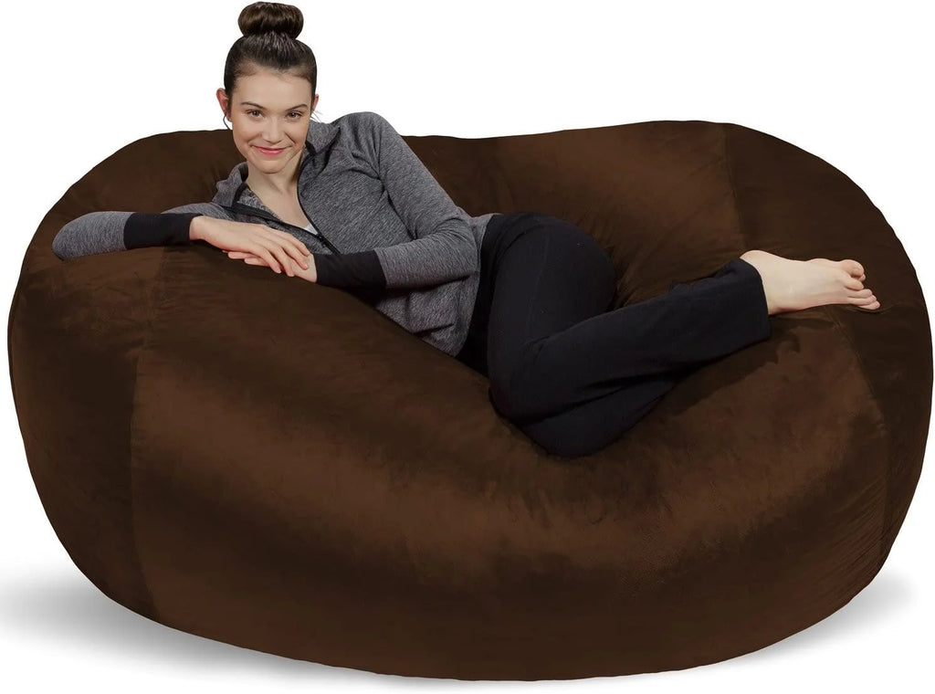Chocolate XL Memory Foam Bean Bag Sofa H963