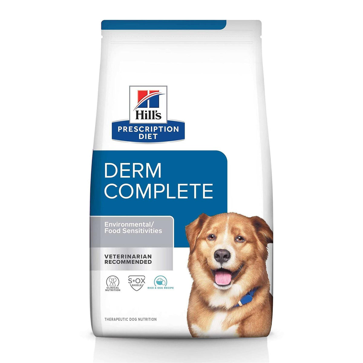 Prescription Diet Derm Complete Skin & Food Sensitivities Dry Dog Food A341266