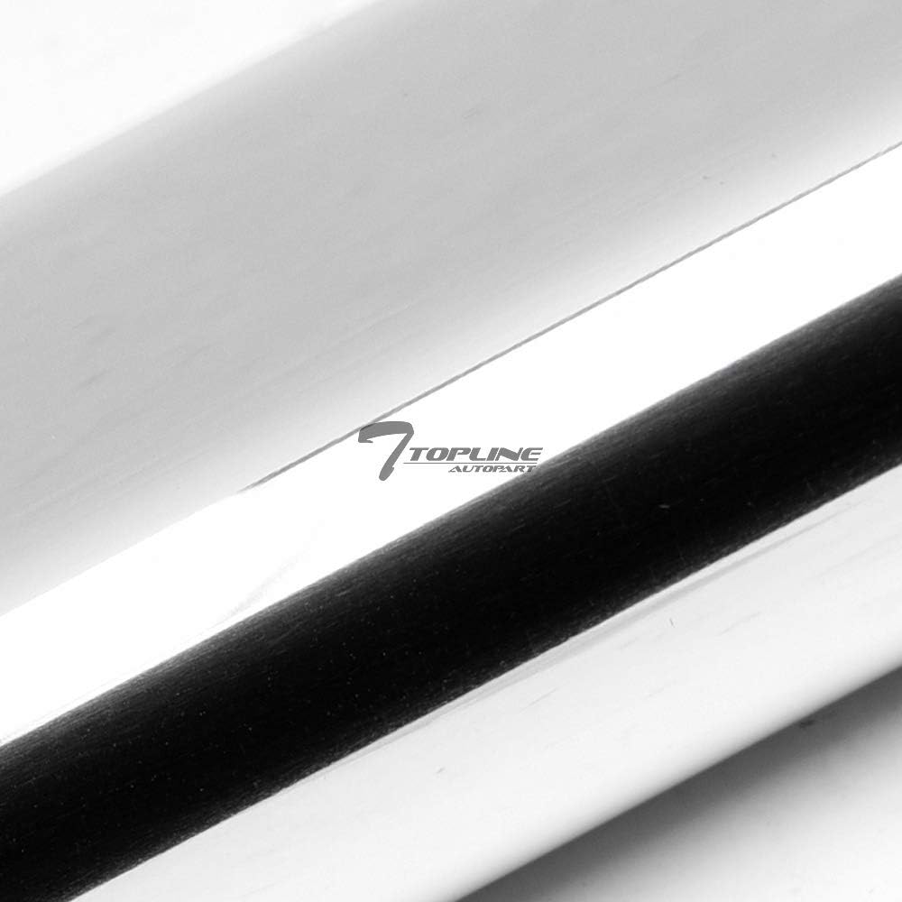 4" Oval Polished Stainless Steel Side Step Nerf Bars Rail Running Boards O4568