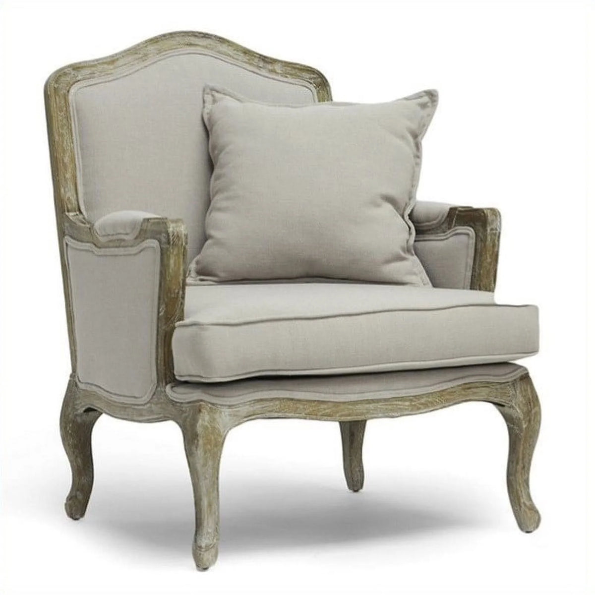 Beige Accent Chair N9578