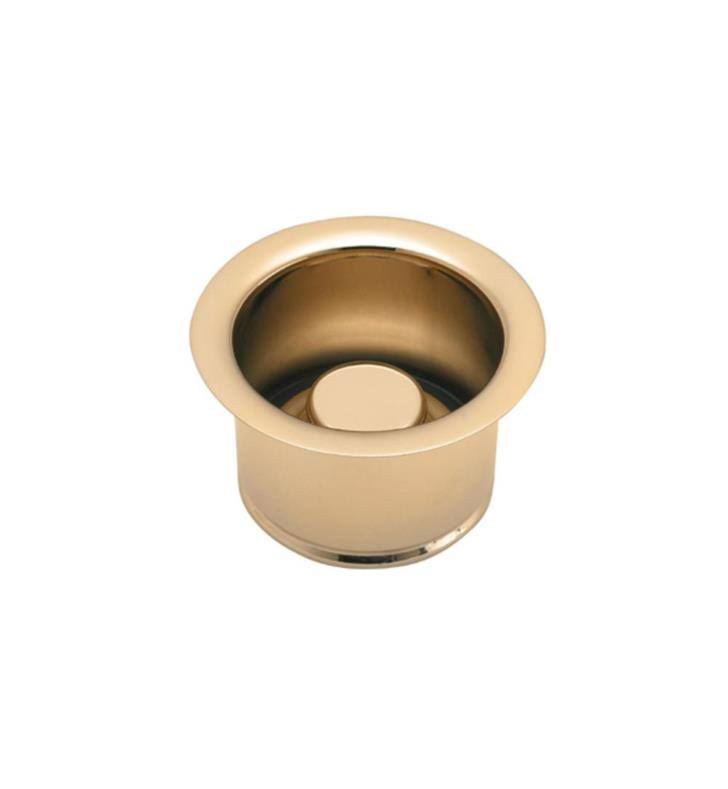 Antique Brass Flat Garbage Disposer Deep Flange & Stopper X995
