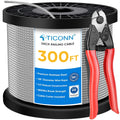 1/8 300ft Stainless Steel Wire Rope Aircraft Cable T943