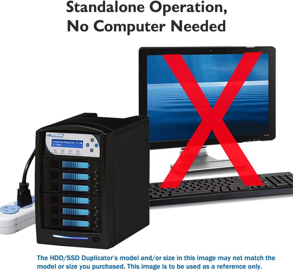 1 to 2 SATA Hard Drive Duplicator L539