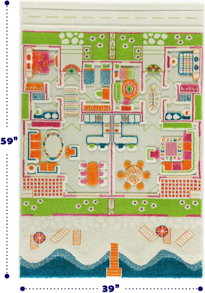 3D Play Carpet, 39 x 59 inches U9333