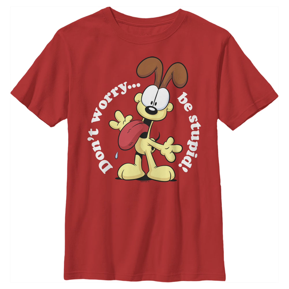 Red Graphic Tee J58142