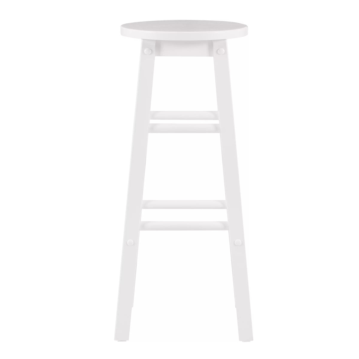 White Wood Bar Stool M6327