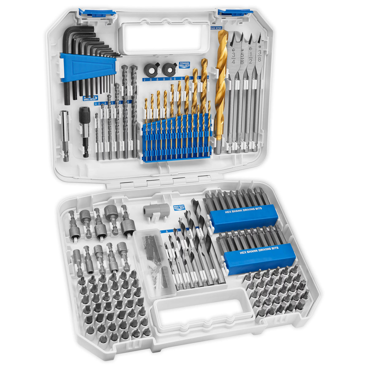 200-Piece Assorted Drill and Drive Bit Set with Storage Case L5733