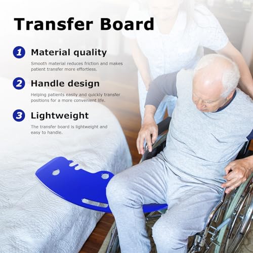 Blue Non-Slip Sliding Transfer Board W682689
