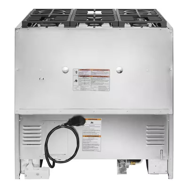 5.1 cu. ft. Smart Dual Fuel Range with True Convection in Stainless Steel R5919