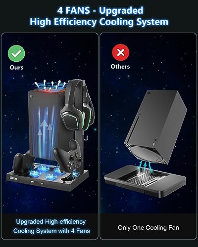 Charging Station with 4 Cooler Fan System for Xbox Series X B11149