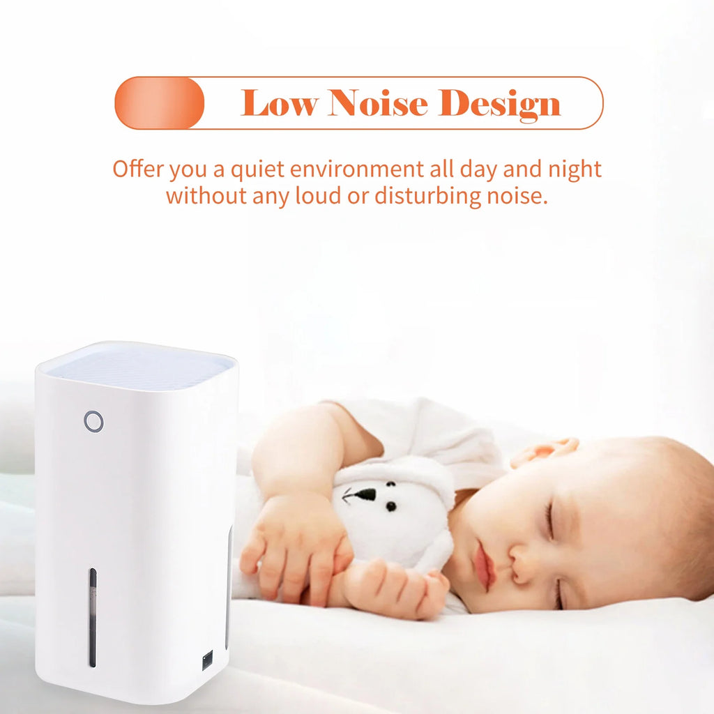 850mL Portable Dehumidifier with Auto-off Y90676