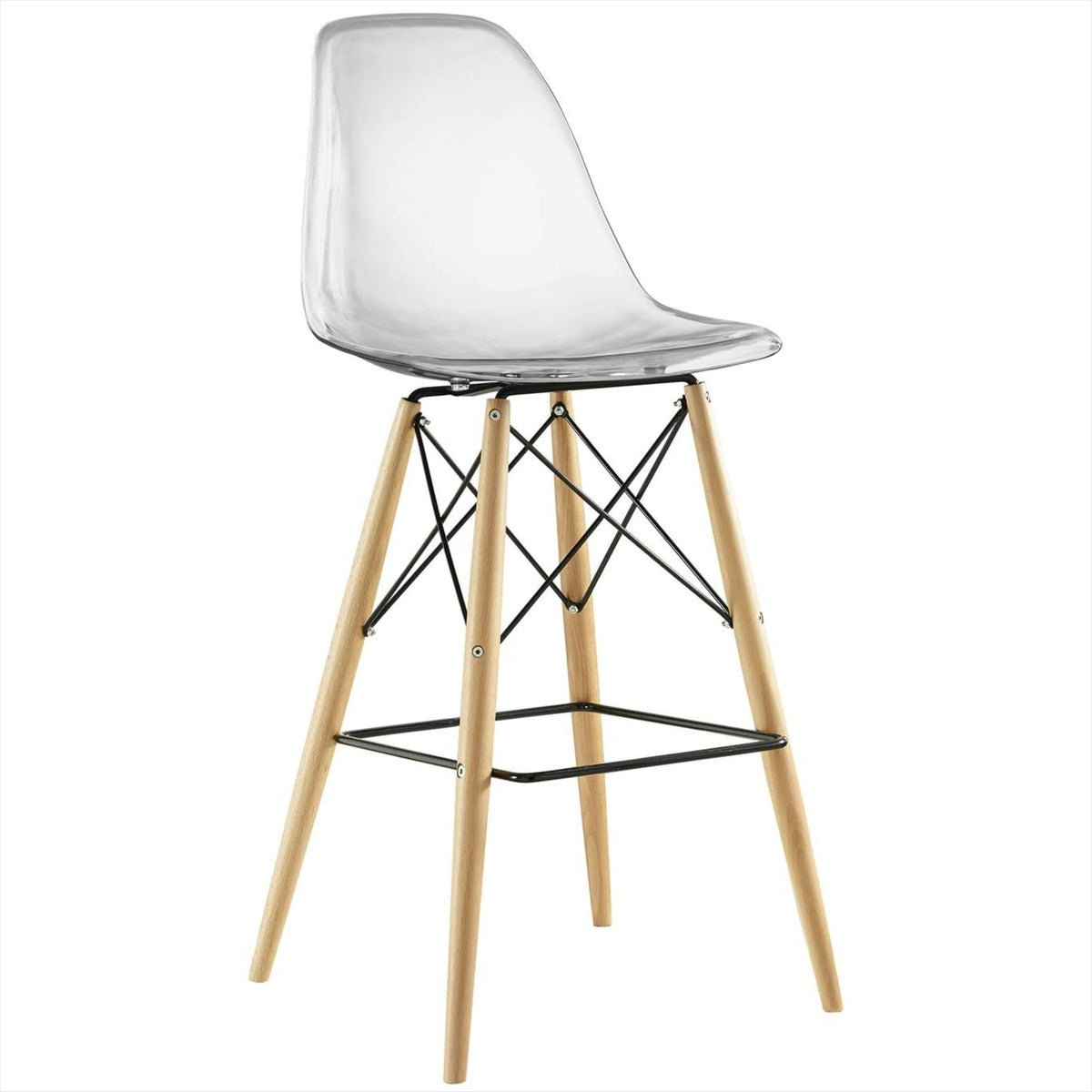 Clear Bar Stool J985