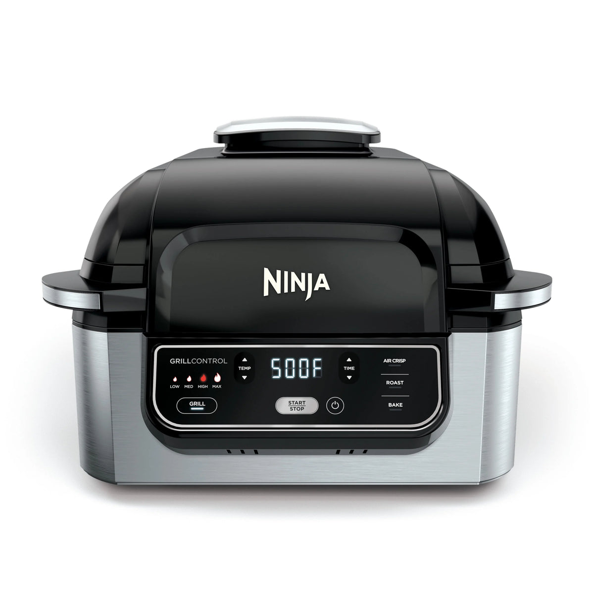 4-in-1 Indoor Grill with 4-qt Air Fryer R4758
