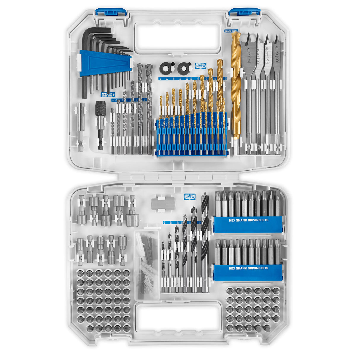 200-Piece Assorted Drill and Drive Bit Set with Storage Case L5733