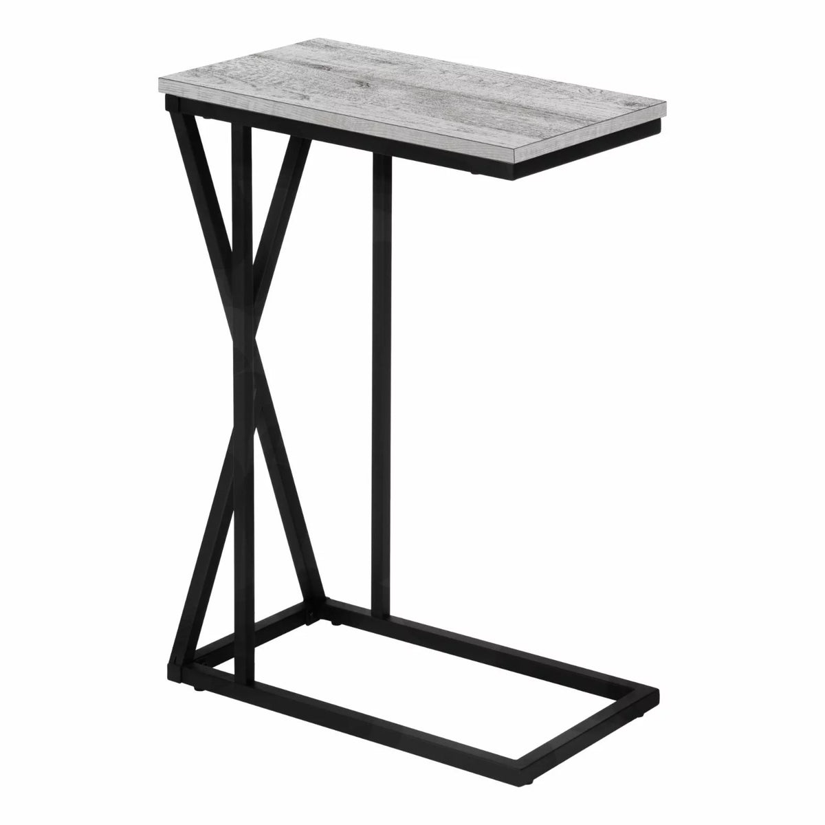 C-shaped Metal Accent Table O13619