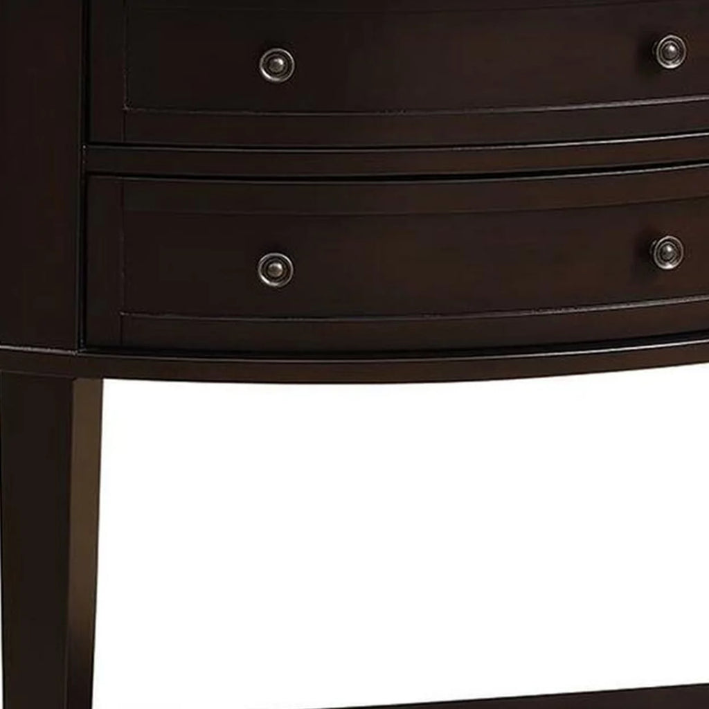 Cappuccino Sofa Table K46049
